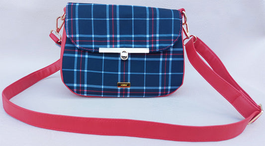 Cross Body Tartan Bag