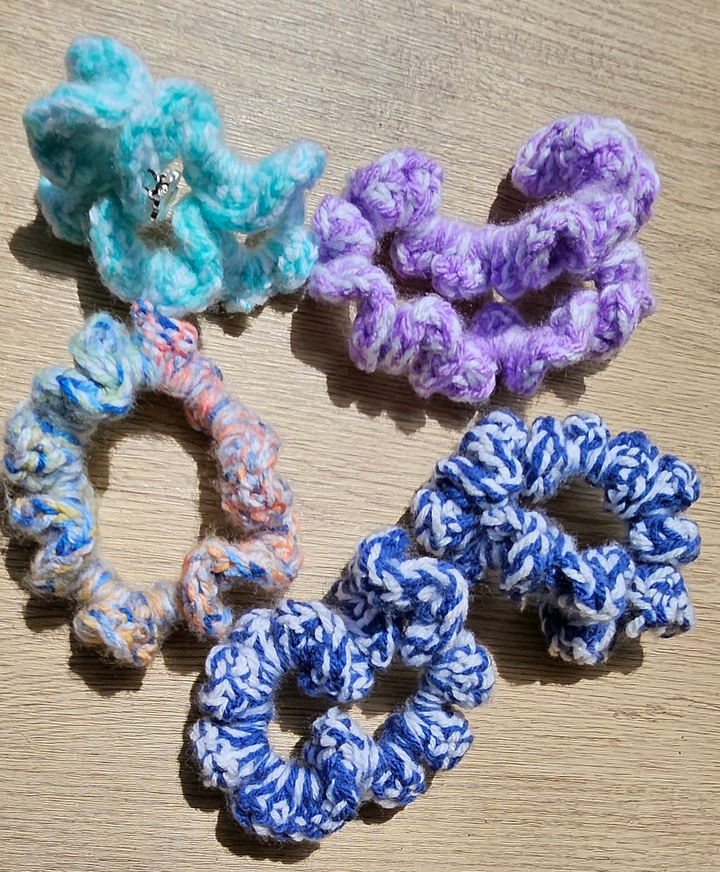 Handmade Scrunchies  - Multi-Colours